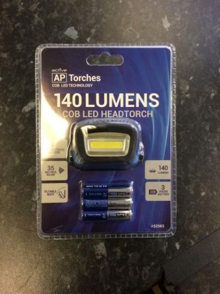 Active ap cob led head torch